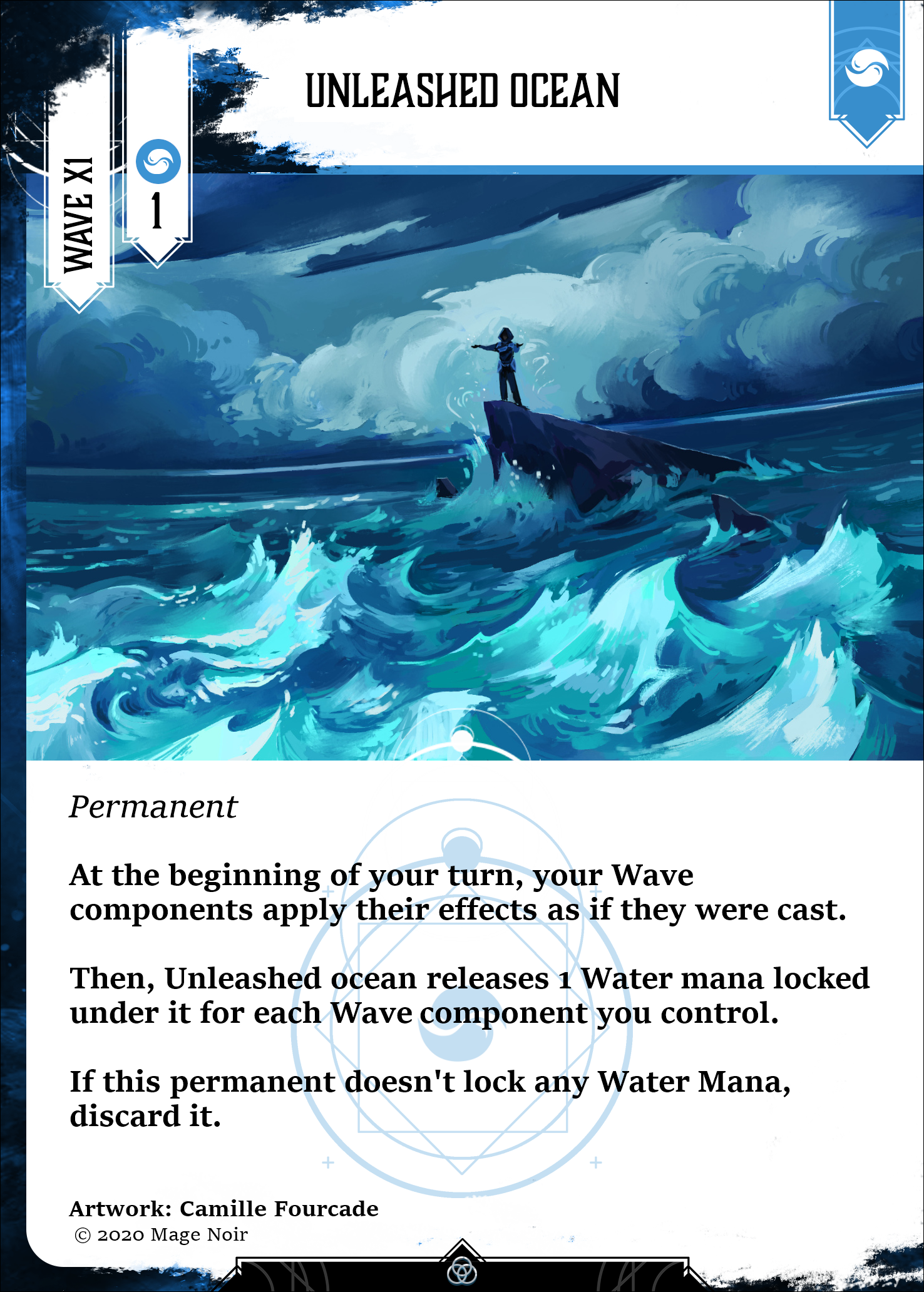 Unleashed ocean card