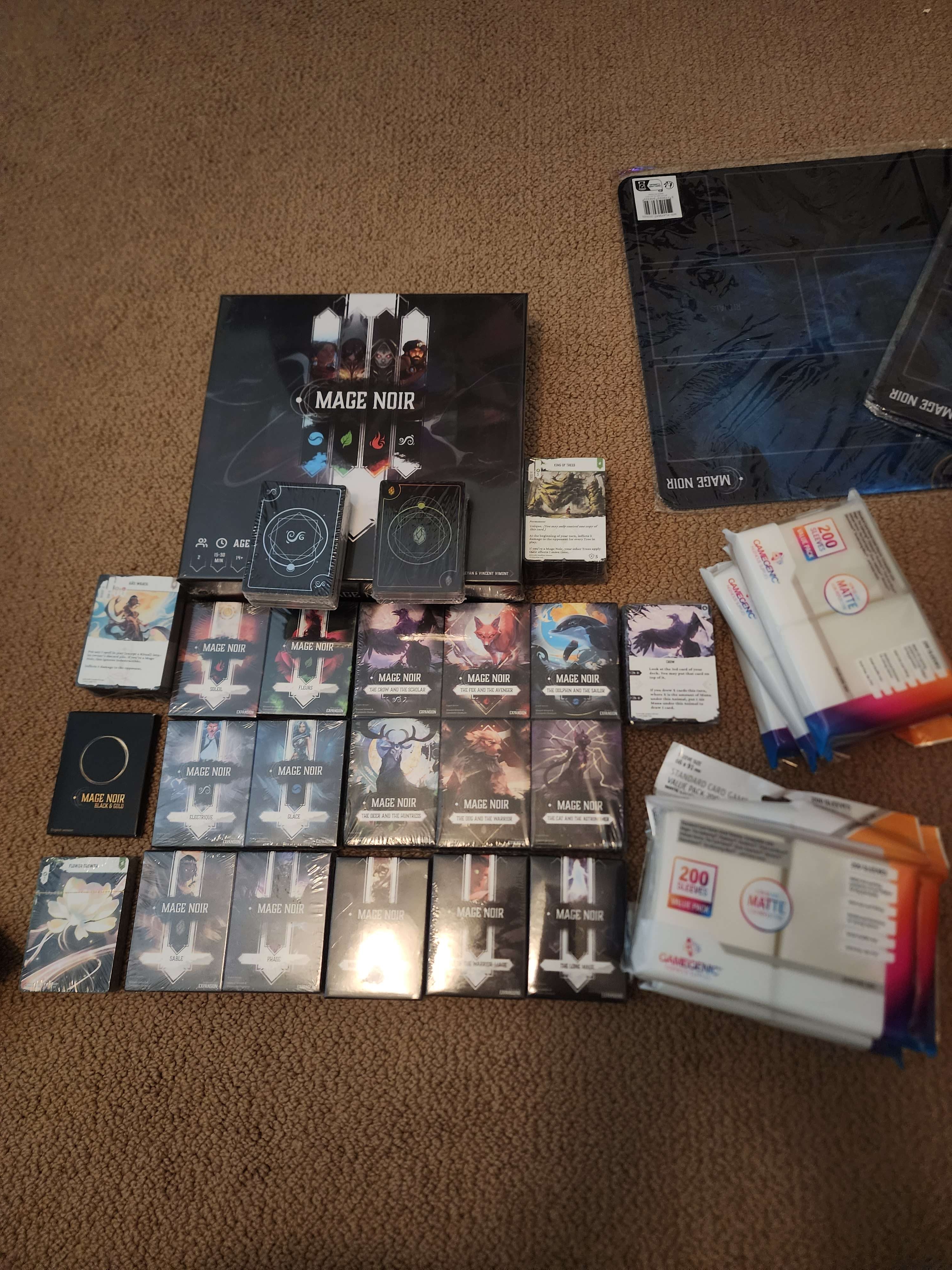 Des produits Mage noir