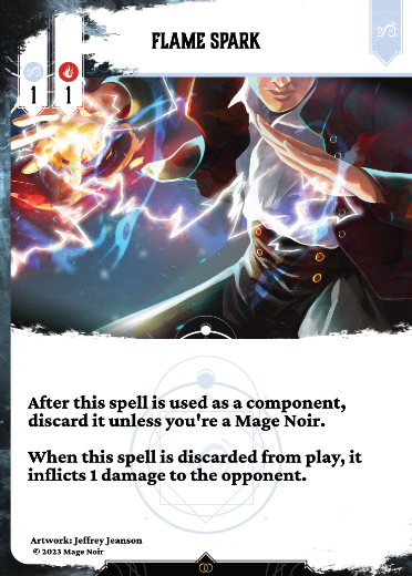 Flame spark