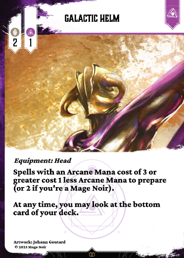 Galactic helm