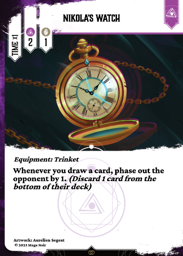 Nikola's watch