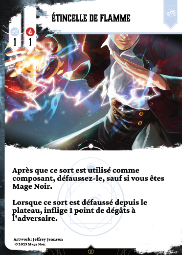 Étincelle de flamme