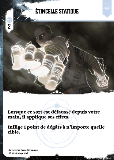 Étincelle statique