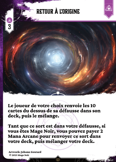 Retour à l'origine