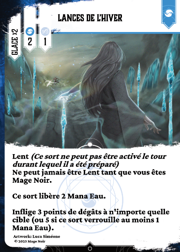 Lances de l'hiver