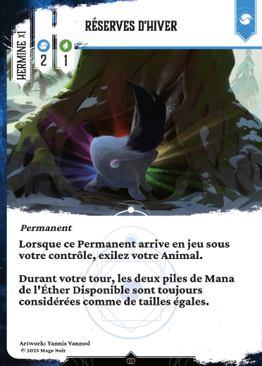 Réserves d'hiver