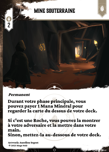Mine souterraine