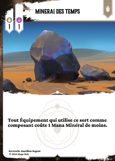 Minerai des temps
