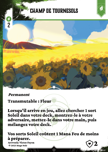 Champ de tournesols