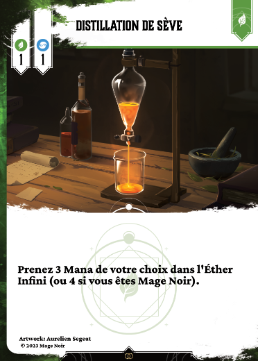 distillation de sève