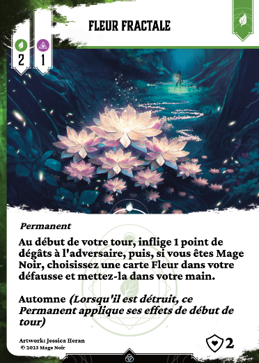 Fleur fractale