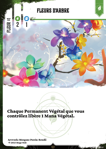 Fleurs d'arbre