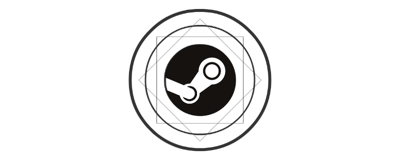 Black steam pictogram